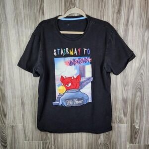 Black Keys Bkys Stairway To Unknowns Ss Red T-shirt Men's
Size large